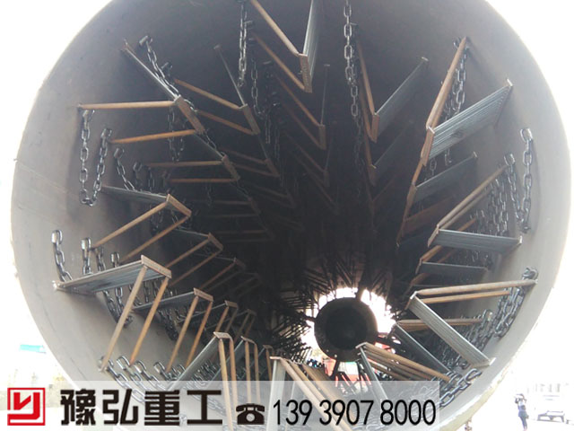 煤泥干燥設(shè)備內(nèi)部構(gòu)造圖